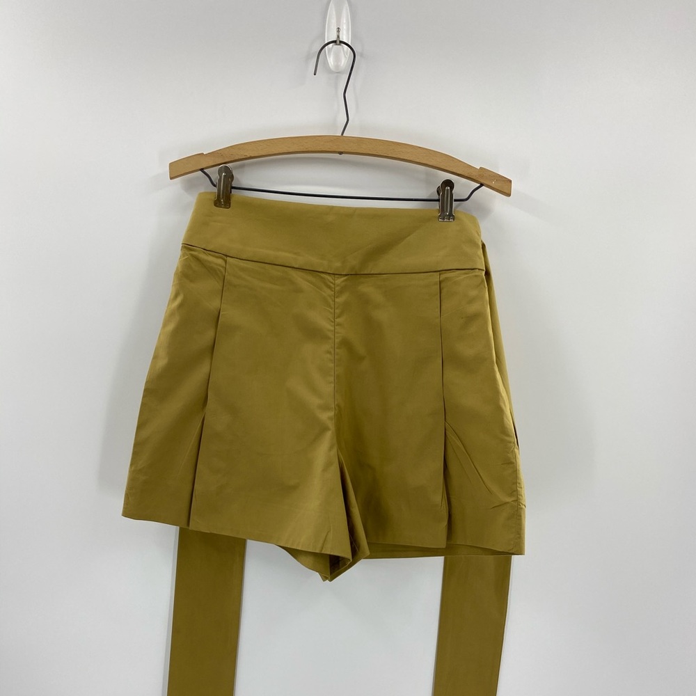 J. Crew Pleated ‘Honey Brown’ Shorts Woman’s Size 2